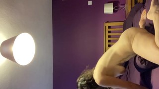 Female Masturbation - Riding my pillow