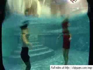 Gangbang - Sexy women in swimming pool