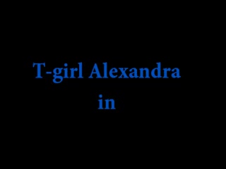  - T-girl Alexandra fucked in a hotel room