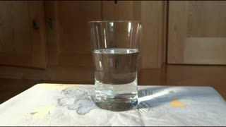 Male Masturbation - my cum in a glass of water (HD)