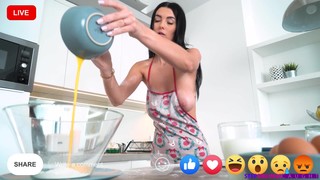 Große Titten - Big tits stepsis show me her muffin