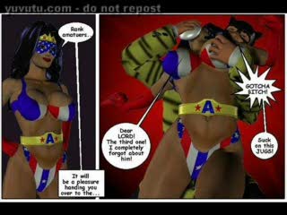 Hentai - Giant Breast Super Heroine Sex Comic