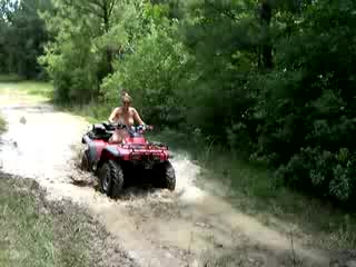 Nude Atv Riding 69